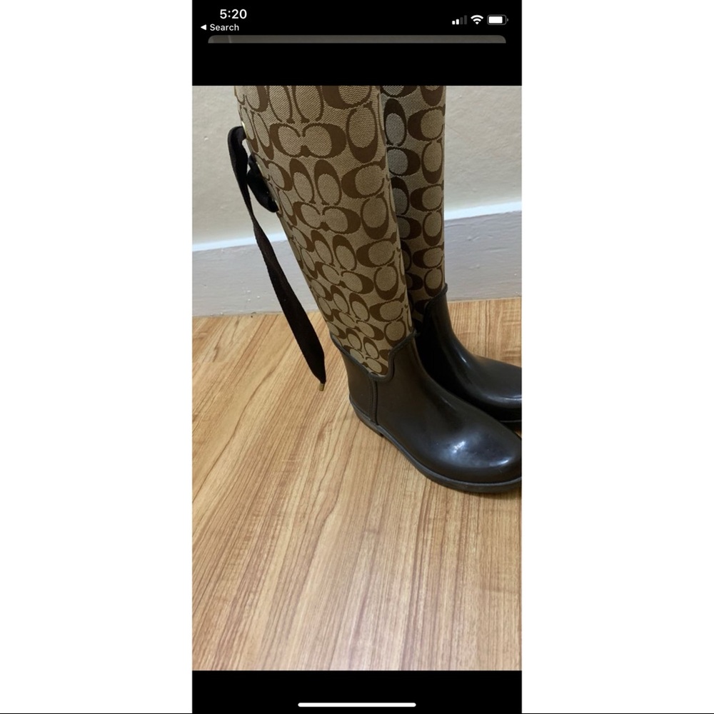 Coach Rain Boots
